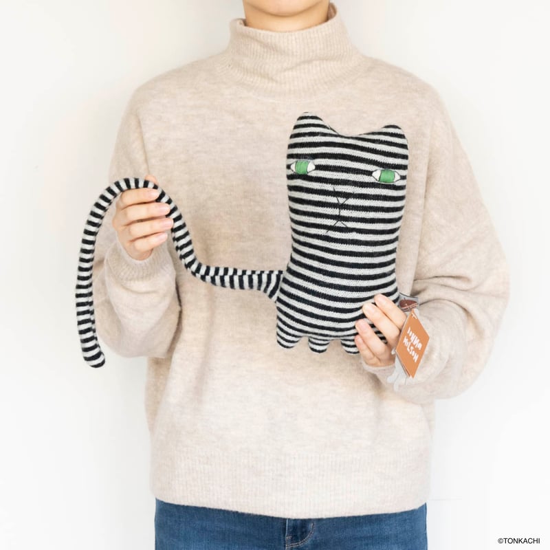 ドナ・ウィルソン Donna Wilson ぬいぐるみ 猫 中古品 ドナ