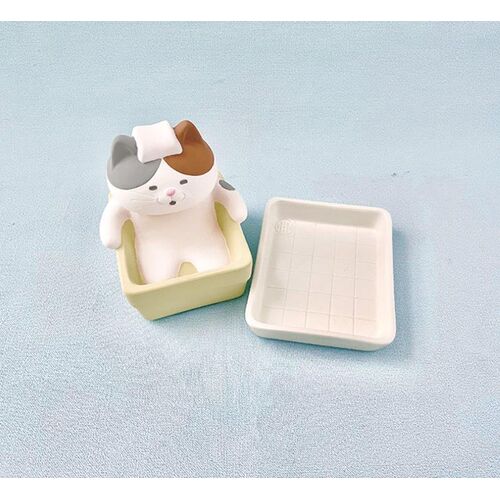 DECOLE／デコレ】潤いマスコット ひとっ風呂（みけ）｜潤い