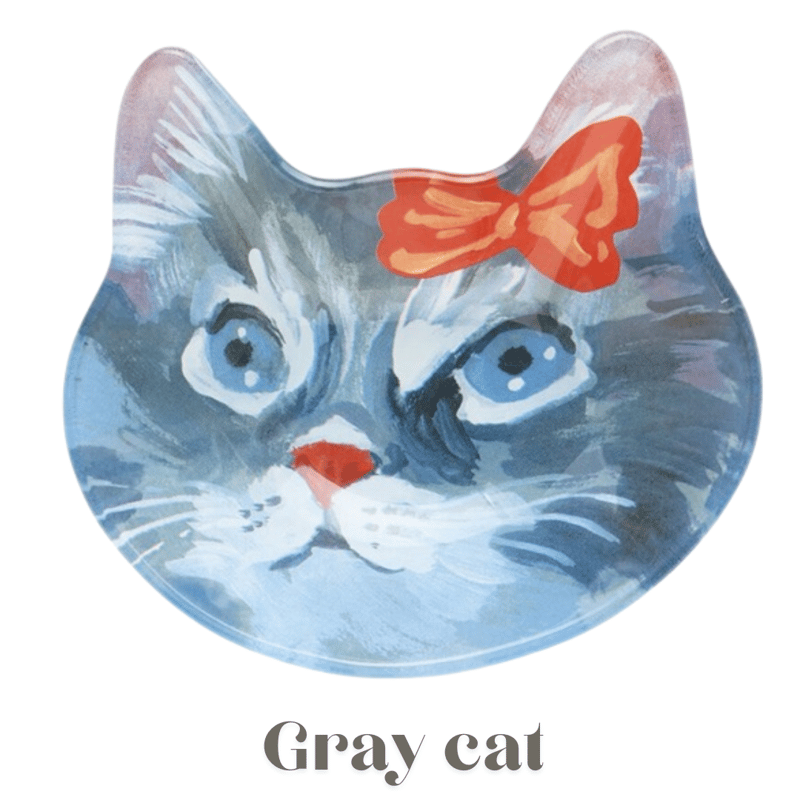 フランスアンティーク　猫顔プレート　猫フェイスプレート　キャットプレート フランスアンティーク猫顔プレートフランスアンティーク猫皿猫