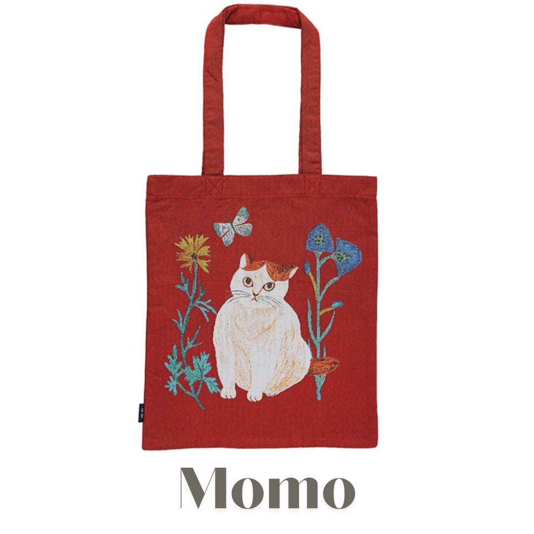 松尾ミユキ】 Rectangle tote bag｜ゴブラン織りトートバッグ