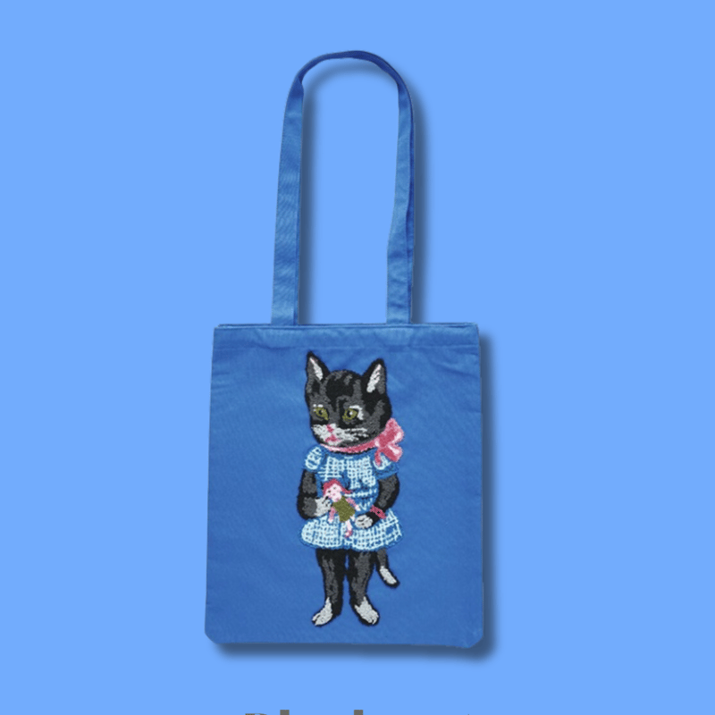 Nathalie Lete】Fluffy Rectangle tote bagナタリーレテも