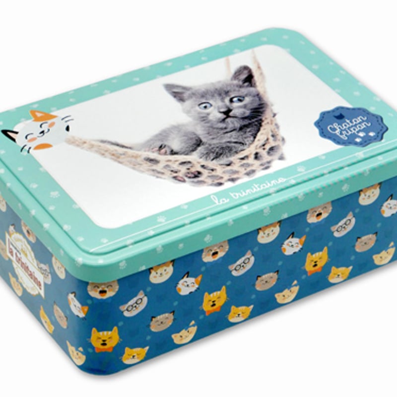 la trinitaine 猫デザイン缶 4缶セット 【公式通販】
