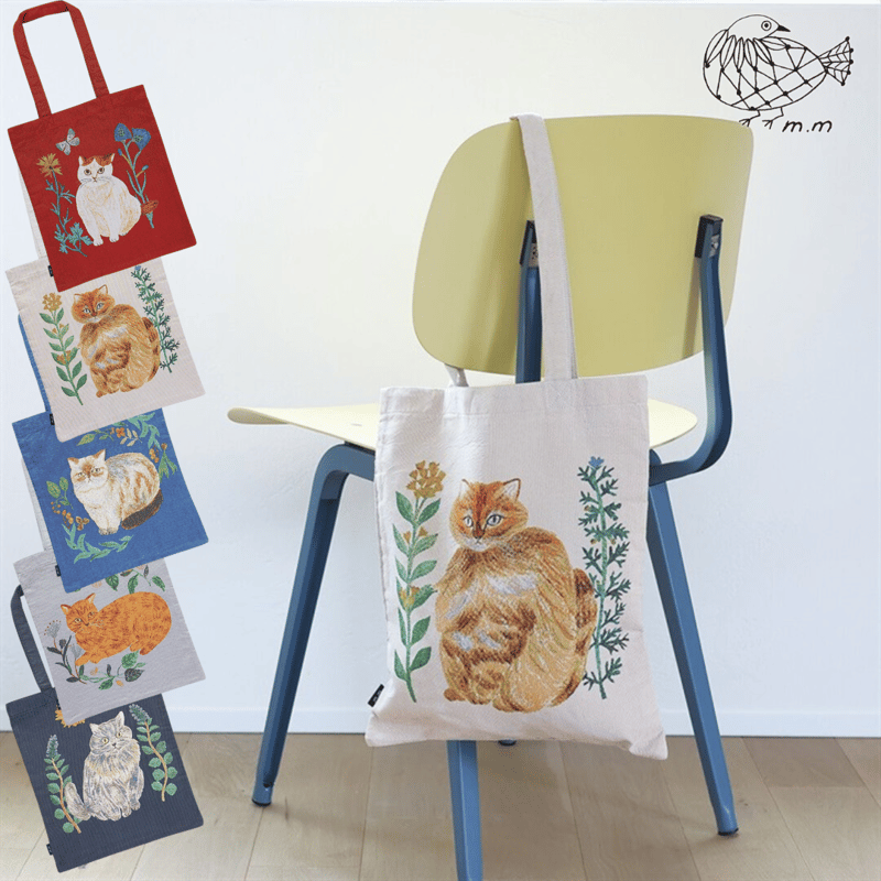 松尾ミユキ】 Rectangle tote bag｜ゴブラン織りトートバッグ｜選べる