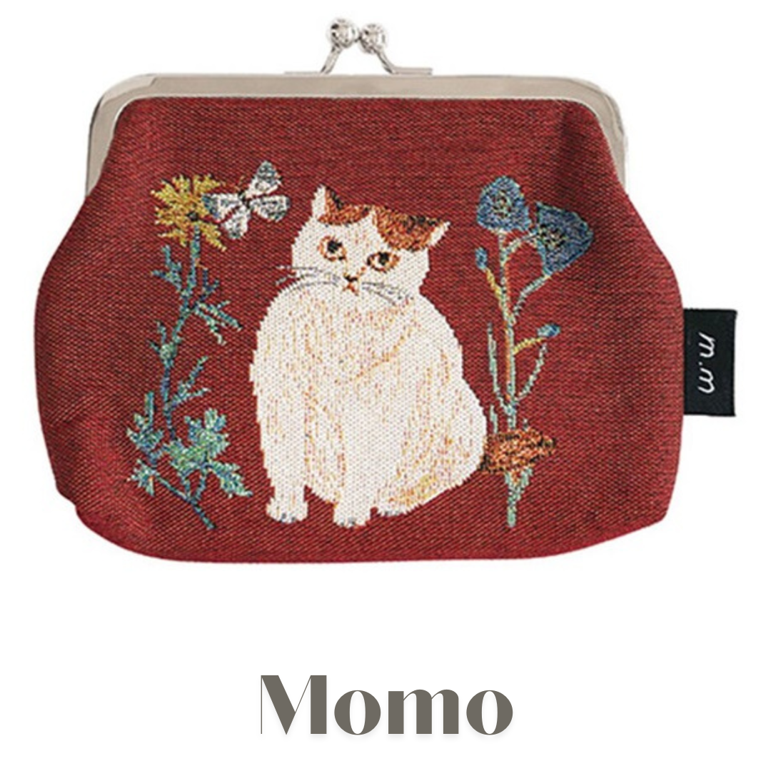 松尾ミユキ　Mini purse　がま口　maron猫　ねこ　ネコ　がまぐち 松尾ミユキ Mini purse がま口 maron猫 ねこ ネコ がまぐち