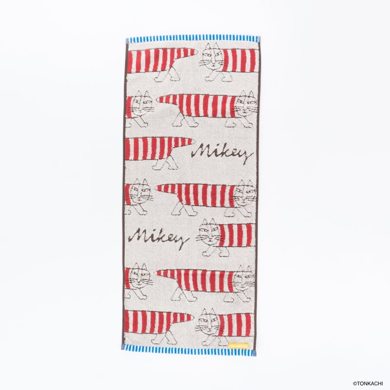 リサ・ラーソン】フェイスタオル マイキー｜Mikey｜Lisa Larson｜猫