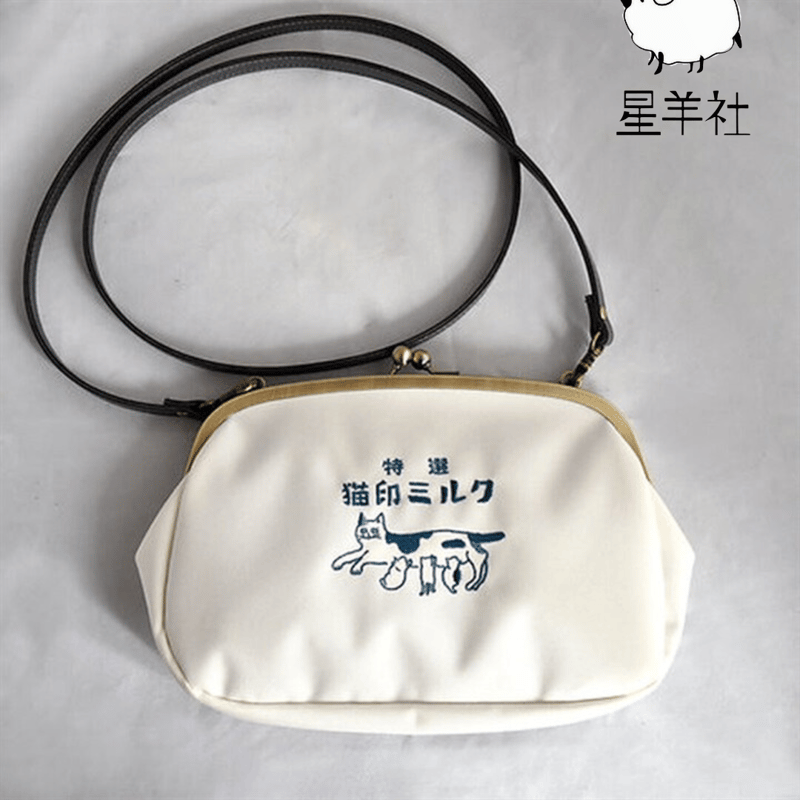 ネコ印オリジナルショルダーバッグ