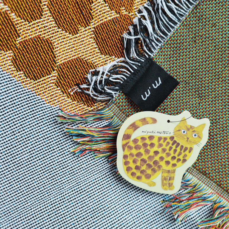 猫のタペストリーラグ｜松尾ミユキ | 猫雑貨ナガチャン