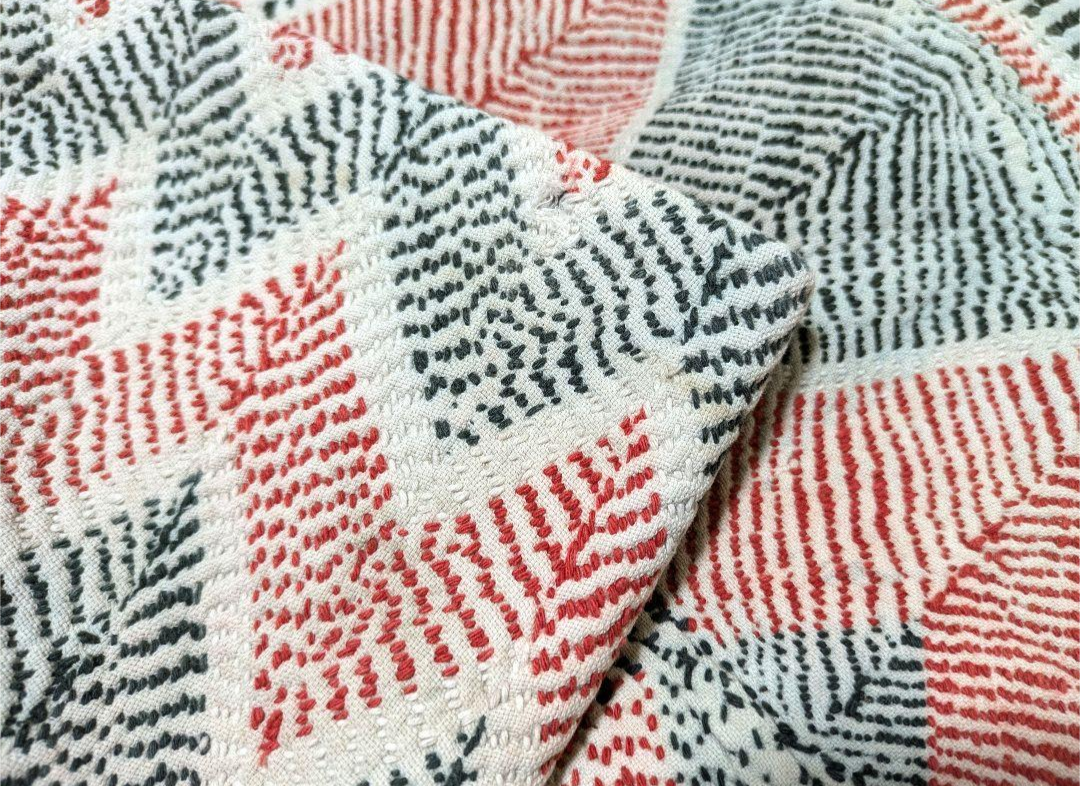 期間限定セール‼️ロホリカンタ ビンテージラグ カンタキルト ピンク ブルー kantha quilt（Vintage Rug) カンタキルト - WEEKENDER SHOP