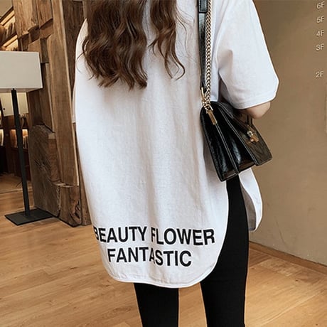 ⭐︎大人気⭐︎ HAUNT ビッグシルエットシャツ DENGEKI」ビッグシルエットTシャツ｜オリジナルブランドROCK UP