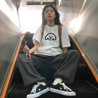 アメリカンレトロ クールドッグ Tシャツ  半袖  サマーカジュアル