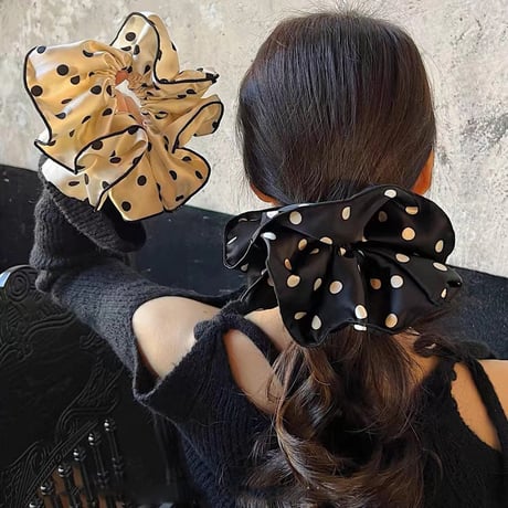 ＜２色選択＞海外取り寄せ商品 BIG サイズ シュシュ 1p // 韓国アクセ ヘアアクセサリー バレッタ ヘアクリップ クリップ 韓国ヘアアクセ 韓国ヘアアクセ