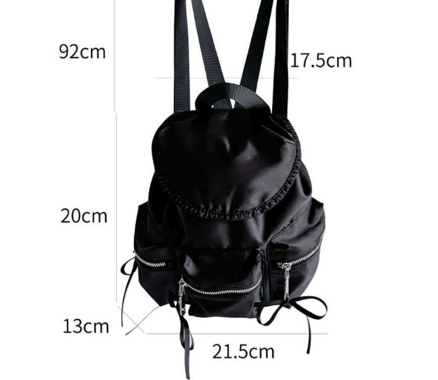 ●PARFUM DE LAUBE●SAC TUTU リュック リボン 可愛い 韓国人気 海外取り寄せ商品 大人可愛い リボン付き リュックサック 1p