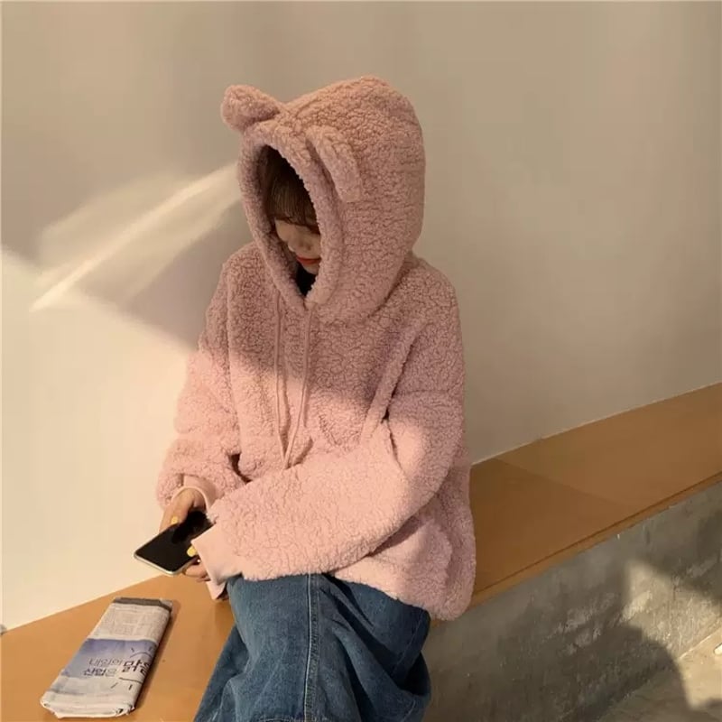くまさんモコモコパーカー 5色展開 | OMUselect