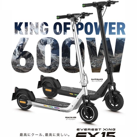 Everest Xing EX15　特定小型原付電動キックボード