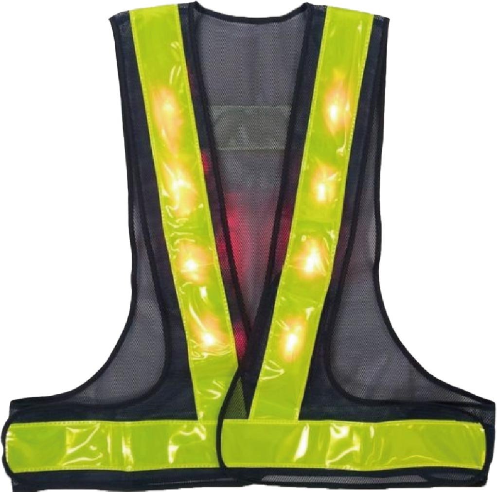 エース神戸 赤LED 安全ベスト | MS HOSO SHOP
