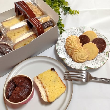 【ar限定】バターケーキ＆フォンダンショコラのスペシャルセット