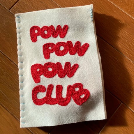 POW POW POW CLUB embroidery zine