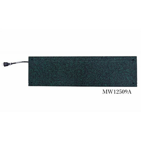 融雪ﾏｯﾄ連結型階段用Sｼﾘｰｽﾞ MW12509（250㎜×900㎜×20㎜厚）緑黒