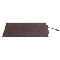 【特別提供品】融雪ﾏｯﾄ連結型 MT13008（295㎜×825㎜×20㎜厚）ﾀﾞｰｸﾌﾞﾗｳﾝ黒