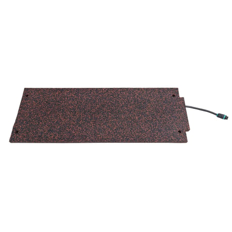 【特別提供品】融雪ﾏｯﾄ連結型 MT13008（295㎜×825㎜×20㎜厚）ﾀﾞｰｸﾌﾞﾗｳﾝ黒