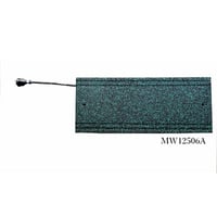 融雪ﾏｯﾄ連結型階段用SSシリーズ MW12506（250㎜×600㎜×20㎜厚）緑黒