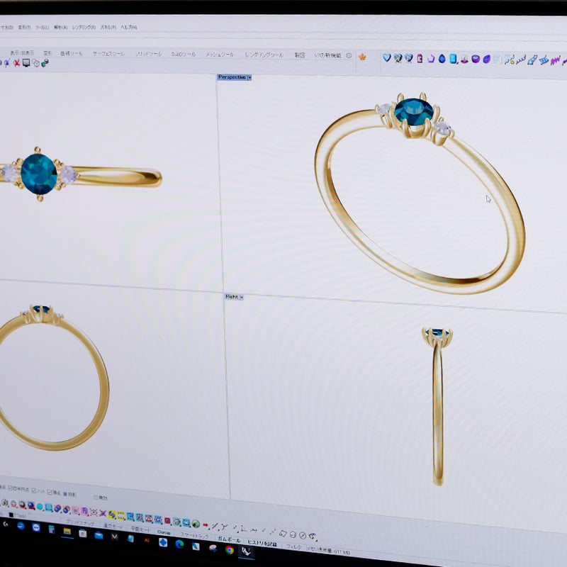 天然石リング　アレキサンドライト 天然アレキサンドライト 天然ダイヤモンド リング – Mico宝飾店