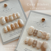 - Cozy Blanket Collection - ブランケットネイルチップ