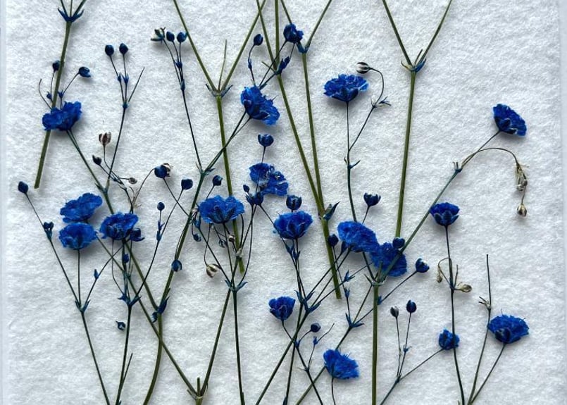 花材セット ブルー  Ｎｏ．608 花材セット ブルー No．608