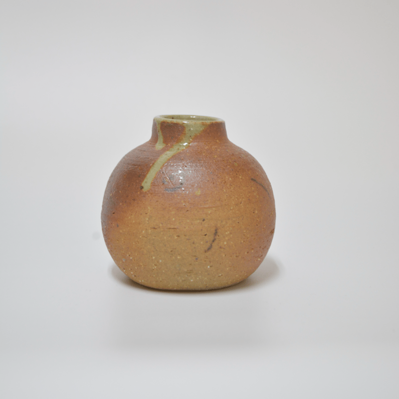 益子焼 一輪挿し 益子焼の一輪挿し - お食事と日用品 四歩 オンラインショップ