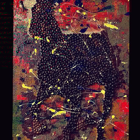 JACKSON POLLOCK、The Deep、希少画集画、新品額装付