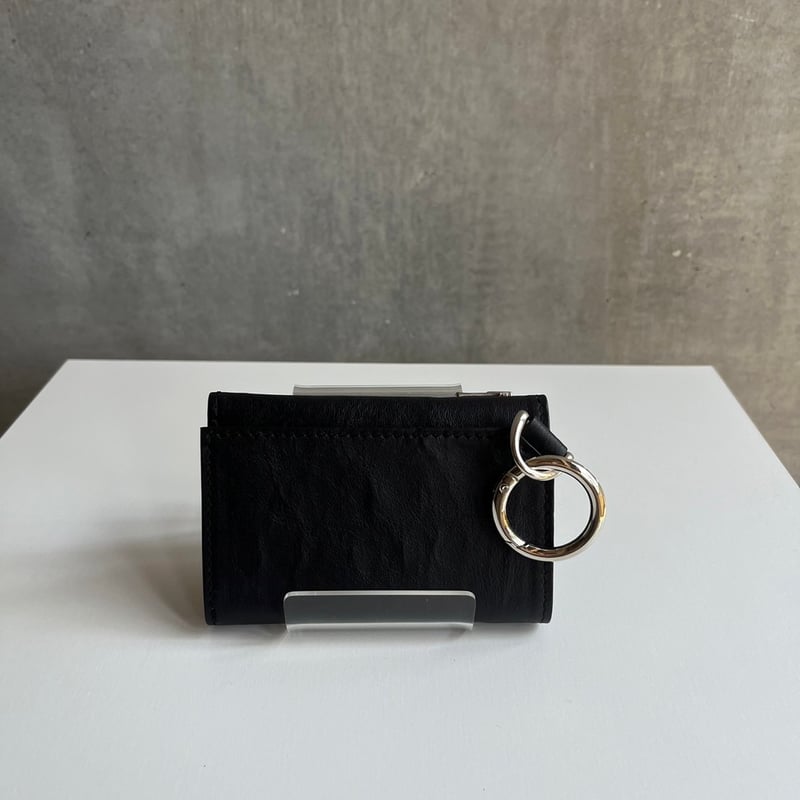 SENTI dyneema Leather tri-fold slim wallet | C