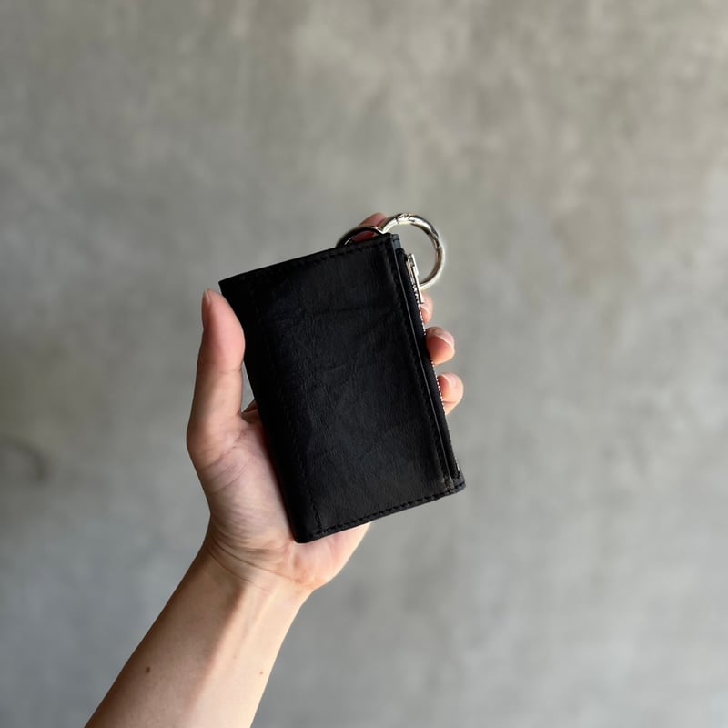 【SENTI】Dyneema Leather RING L ZIP WALLET 受注】【SENTI】【IROQUOISイロコイ】Dyneema Leather RING L