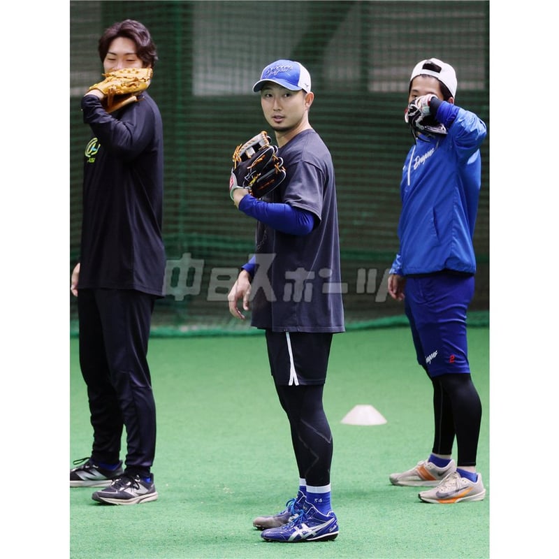 練習 藤嶋、津田、田中（A3） | 中日新聞フォトサービス 写真販売サイト