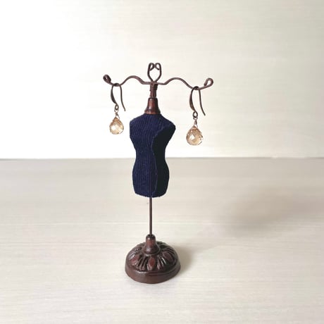 トルソーのアクセサリースタンド  ネイビー