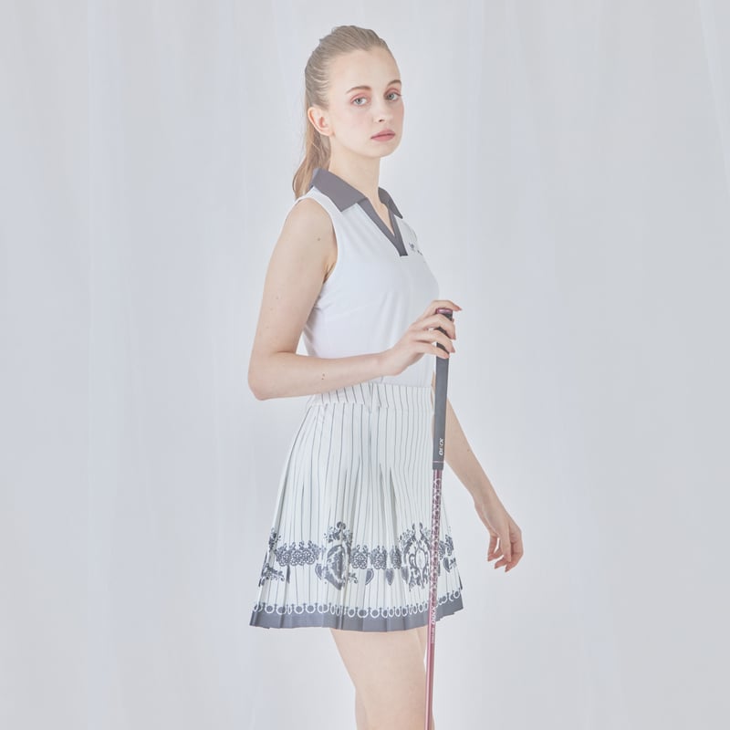 Verona Skirt（stripe） | カルーセルゴルフ（CAROUSEL GOLF）