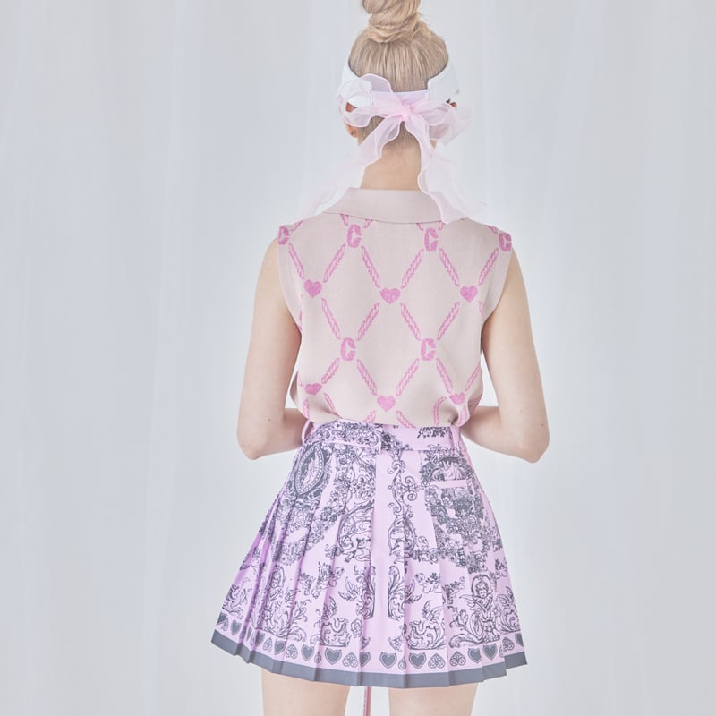 Heres Skirt（purple） | カルーセルゴルフ（CAROUSEL GOLF）