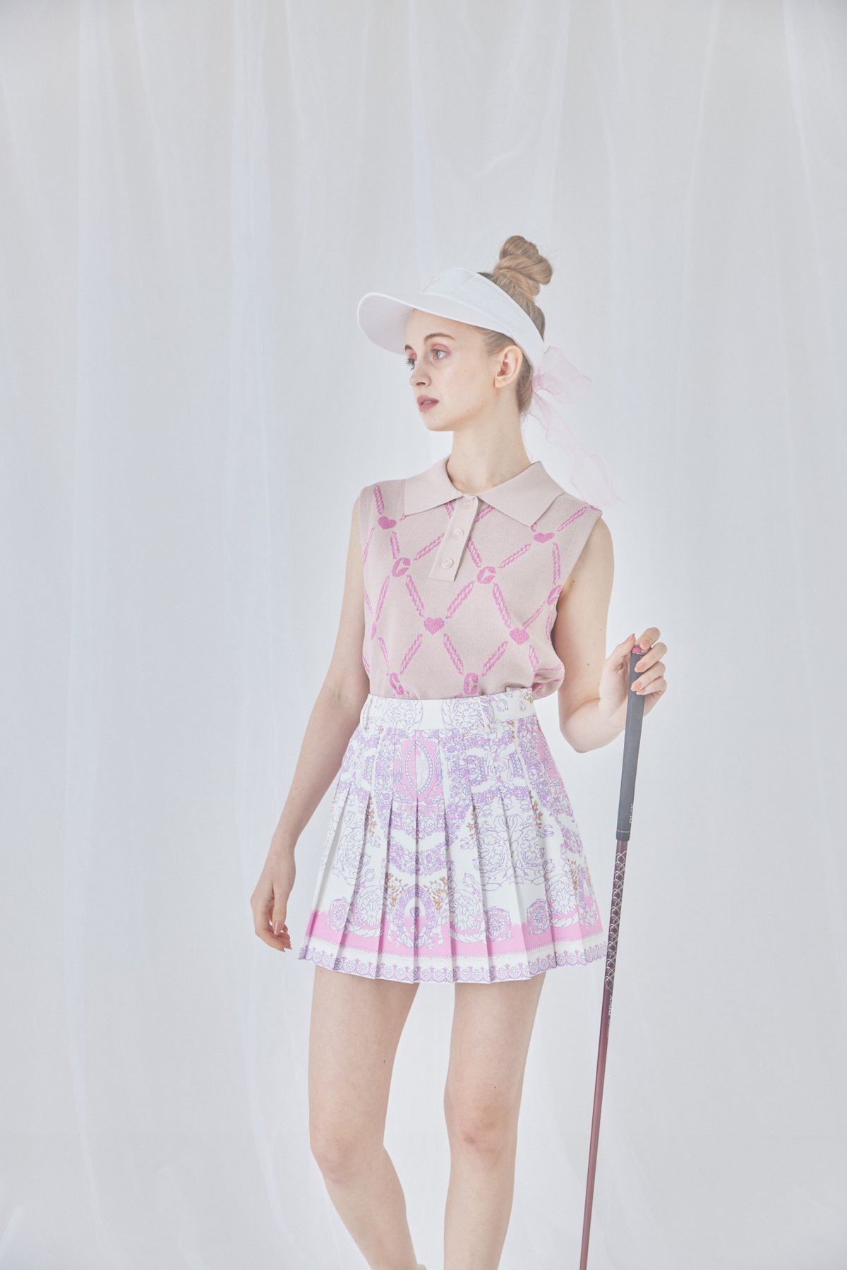 Monaco Skirt （blossom） | カルーセルゴルフ（CAROUSEL GOLF）