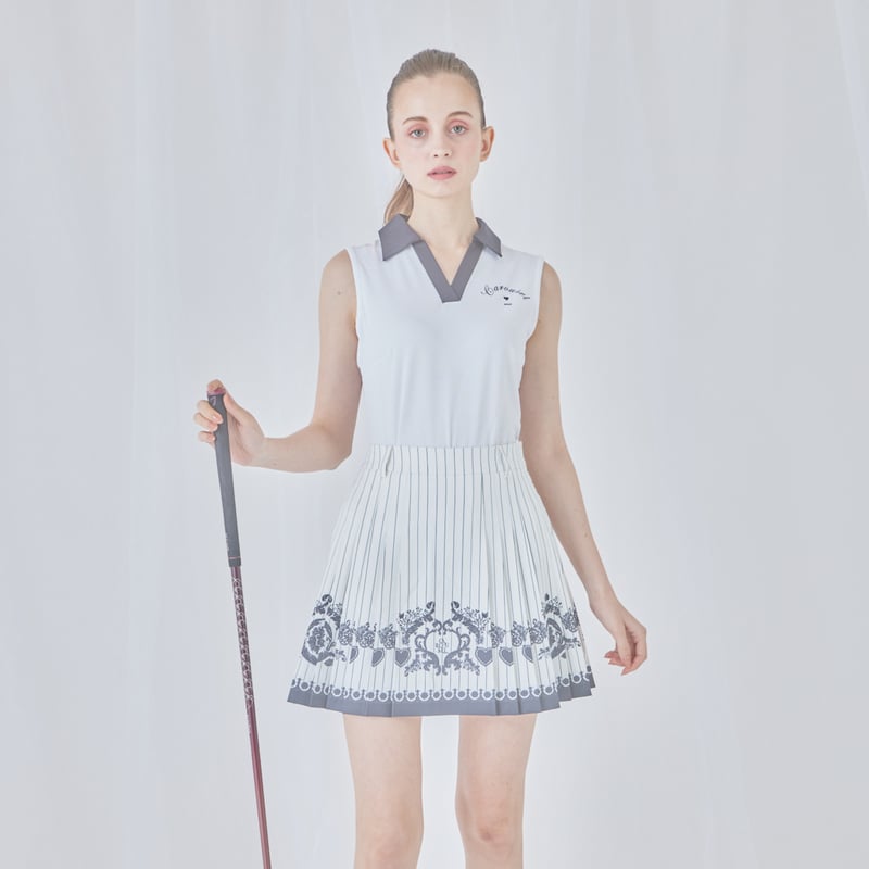 Verona Skirt（stripe） | カルーセルゴルフ（CAROUSEL GOLF）