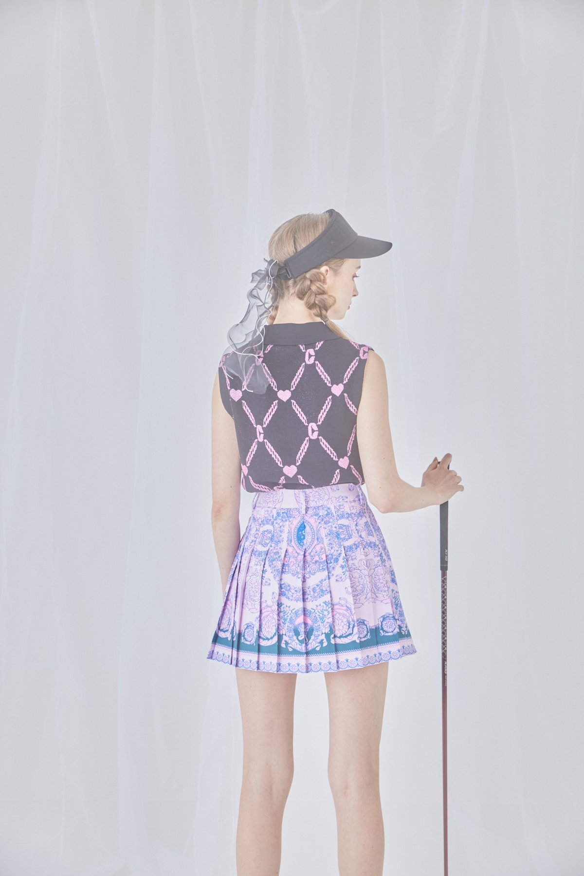 Monaco Skirt（pink） | カルーセルゴルフ（CAROUSEL GOLF）