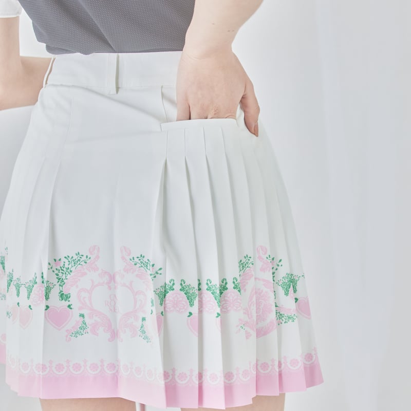Verona Skirt（white） | カルーセルゴルフ（CAROUSEL GOLF）