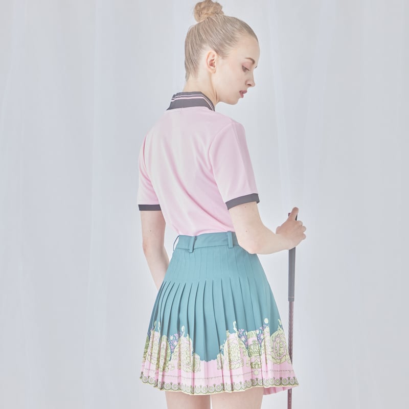 Creta Skirt（green） | カルーセルゴルフ（CAROUSEL GOLF）