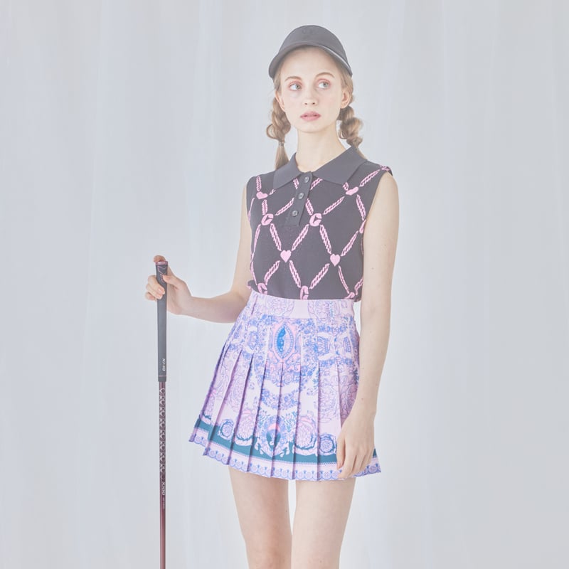 Monaco Skirt（pink） | カルーセルゴルフ（CAROUSEL GOLF）
