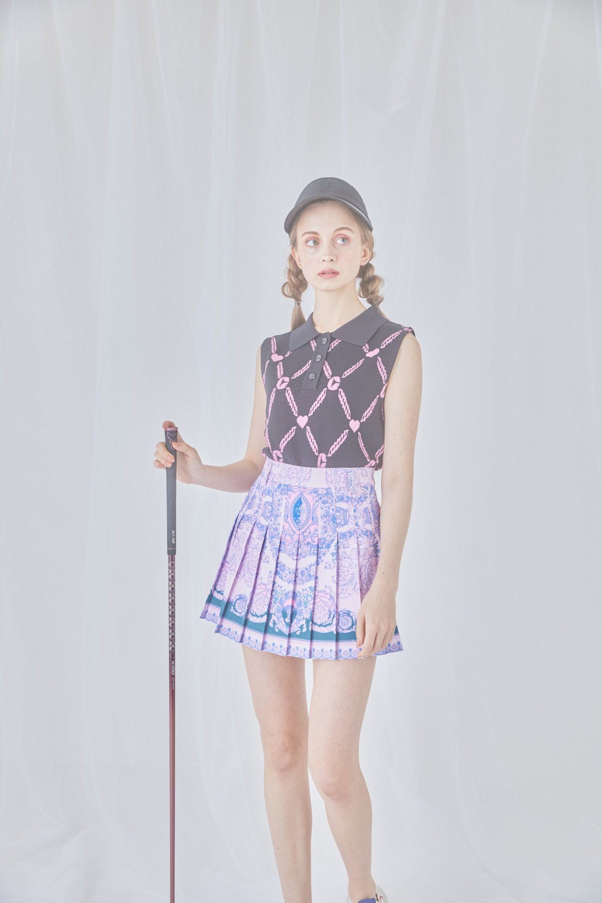 カルーセルゴルフ⭐︎プリーツスカート⭐︎新品未使用 Monaco Skirt（pink） | カルーセルゴルフ（CAROUSEL GOLF）