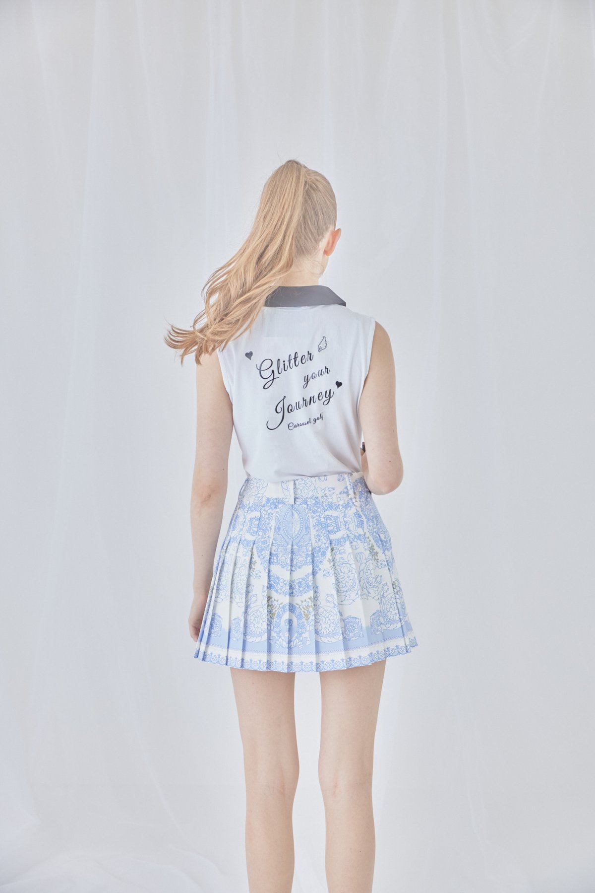 カルーセルゴルフ　モナコスカート　Monaco Skirt（blue） Monaco Skirt（blue） | カルーセルゴルフ（CAROUSEL GOLF）