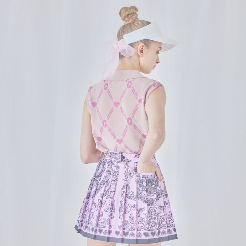 Heres Skirt（purple） | カルーセルゴルフ（CAROUSEL GOLF）