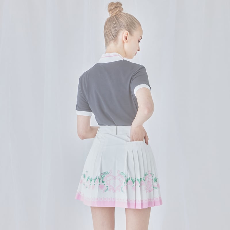 Verona Skirt（white） | カルーセルゴルフ（CAROUSEL GOLF）