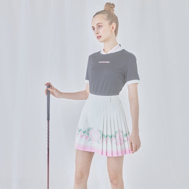 Verona Skirt（white） | カルーセルゴルフ（CAROUSEL GOLF）