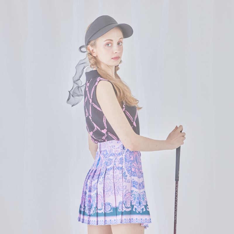 Monaco Skirt（pink） | カルーセルゴルフ（CAROUSEL GOLF）