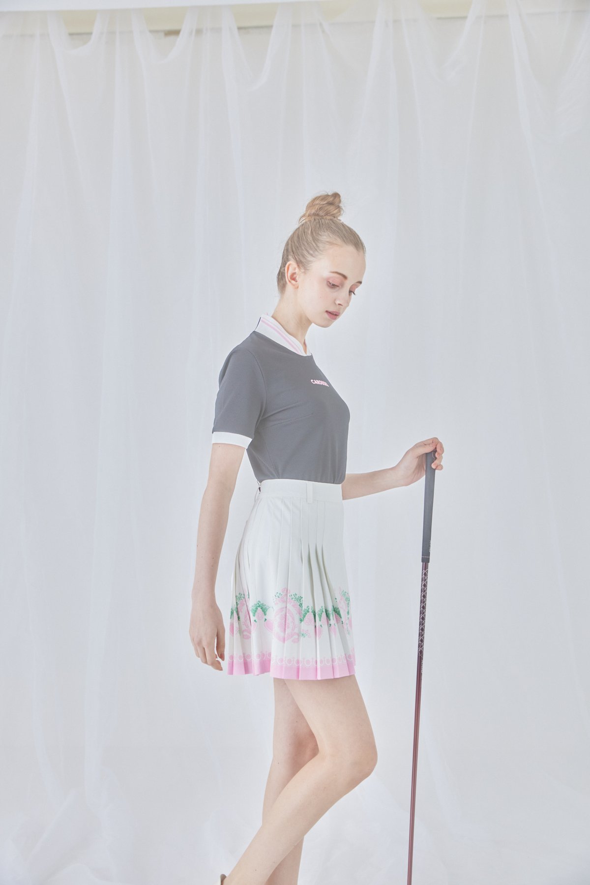 Verona Skirt（white） | カルーセルゴルフ（CAROUSEL GOLF）