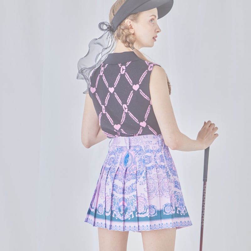 カルーセルゴルフ　モナコスカート　Monaco Skirt（blue） カルーセルゴルフ モナコスカート Monaco Skirt（blue） Monaco